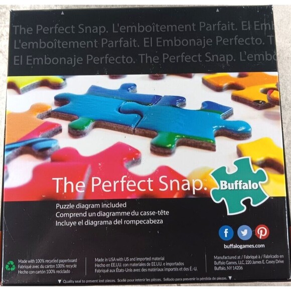 Tiny Bubbles 300 Large Piece Jigsaw Puzzle Vivid Collection by Buffalo Games - Picture 3 of 4